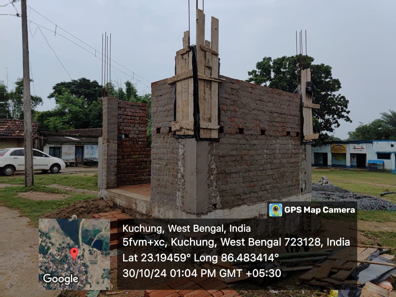 Modern commercial building construction